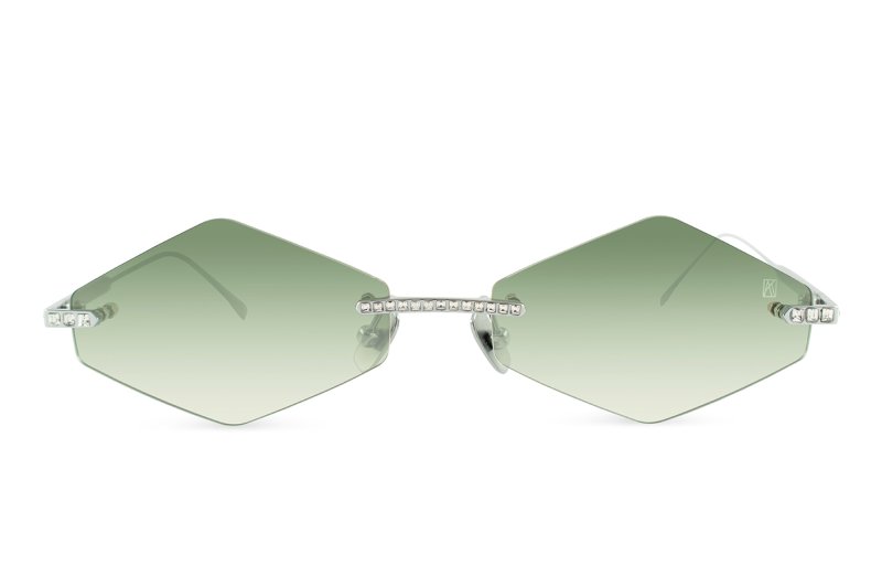 Anna Karin Karlsson - Crystal Nest Triangle - White Gold Green