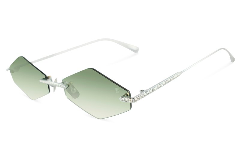 Anna Karin Karlsson - Crystal Nest Triangle - White Gold Green