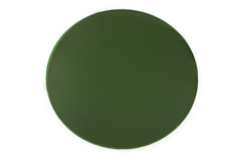 Lenti in cristallo semi-flat - dark green