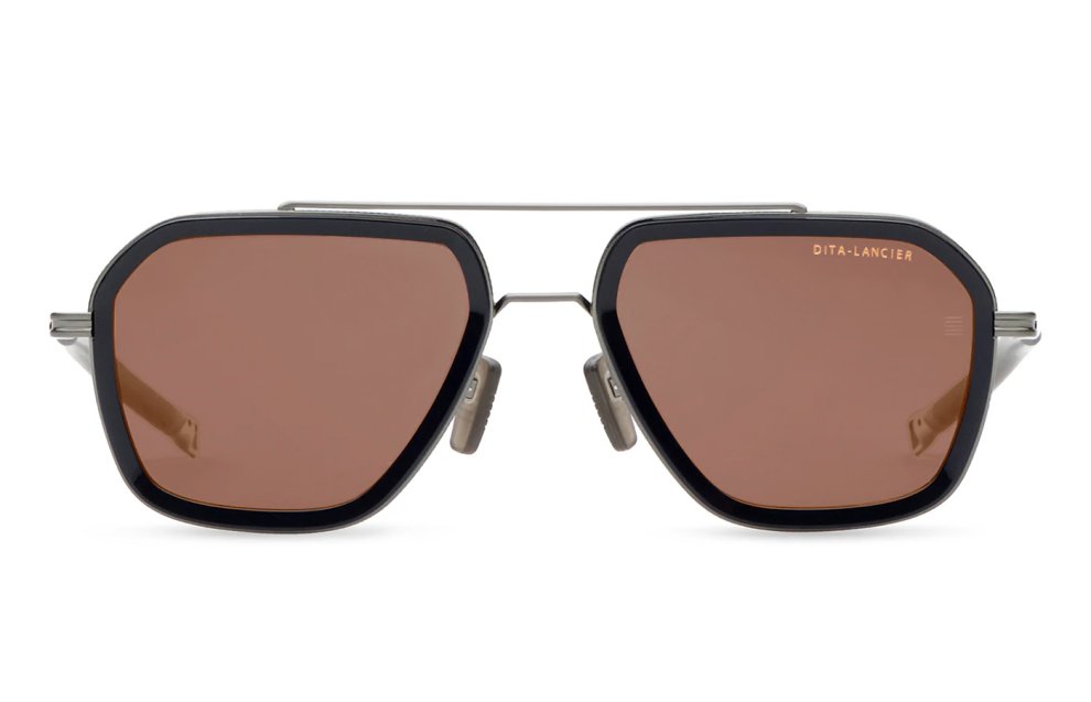 Dita Lancier - LSA-433 Brushed antique silver - Navy Dita Lancier - LSA-433 Brushed antique silver - Navy