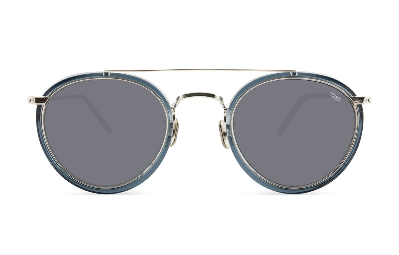 Eyevan 7285 - 762 Dark blue / Silver