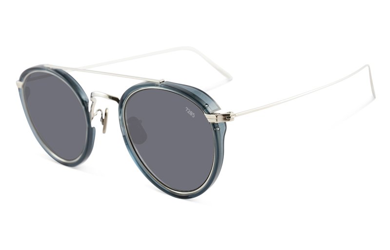 Eyevan 7285 - 762 Dark blue / Silver