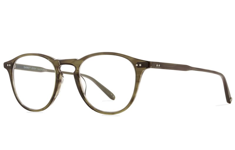 Garrett Leight - Hampton - Olive tortoise
