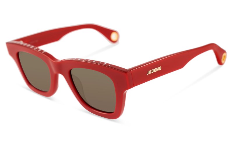 Jacquemus - Les lunettes Nocio - Multi red