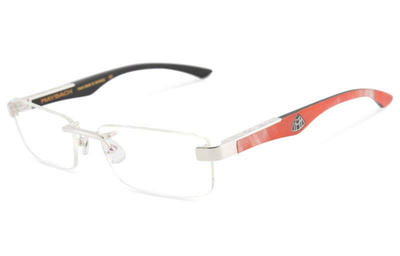 Maybach eyewear - The Artist III - Platinum / Blaze red