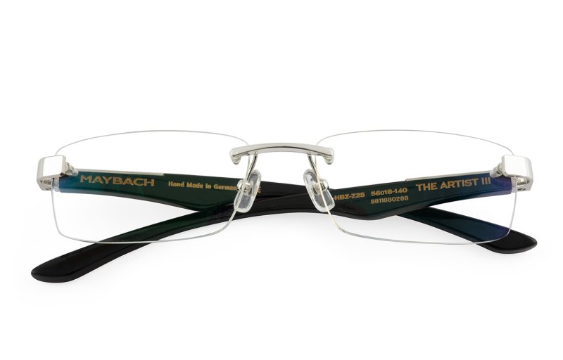 Maybach eyewear - The Artist III - Platinum / Blaze red
