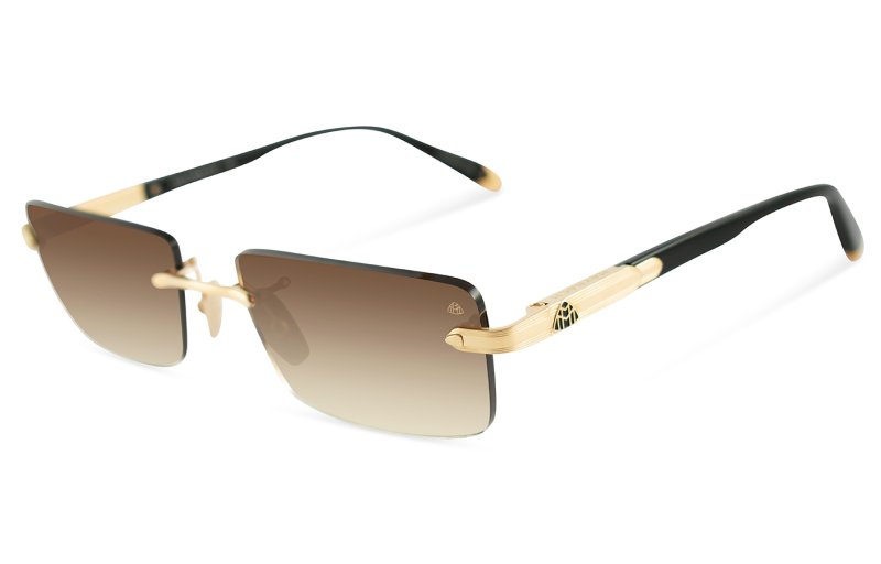 Maybach eyewear - The Symphony sun I - Mellow Gold / Black