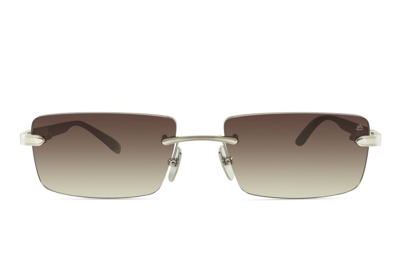 Maybach eyewear - The Symphony sun I - Palladium / Deepsea blue