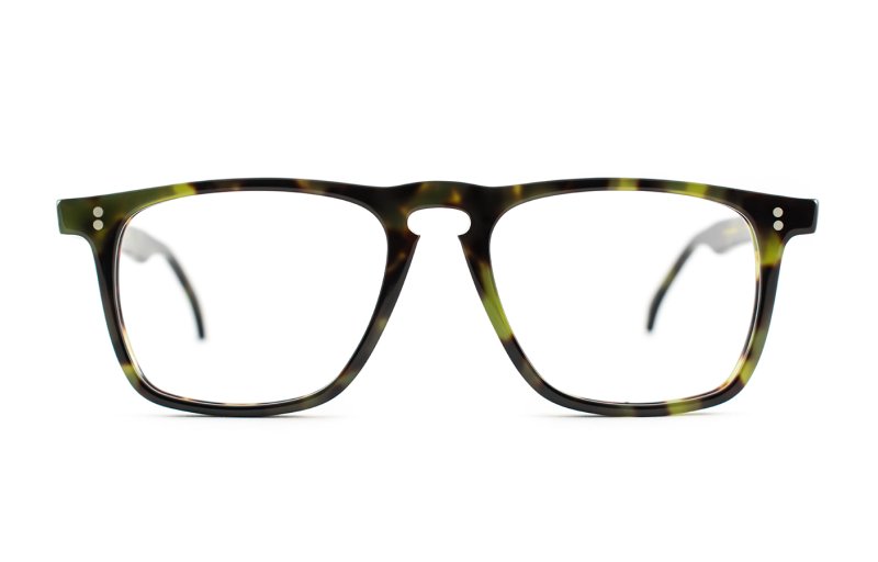 Archive eyewear - Covent Garden - green tortoise / blue protect