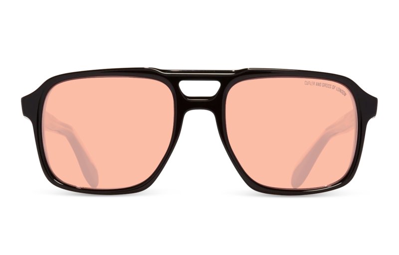 Cutler and Gross - 1394 - black on pink