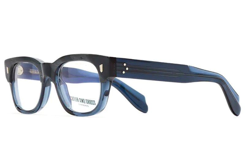Cutler and Gross - 1421 Grey horn on blue