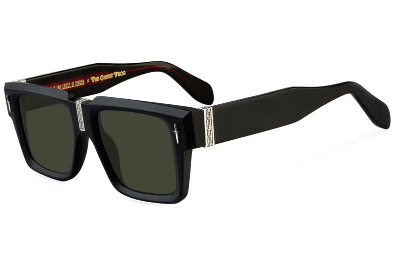 Cutler and Gross x The Great Frog - Flex Square - Matte black silver
