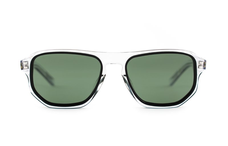 Lesca Lunetier - Maio XL- crystal / black 