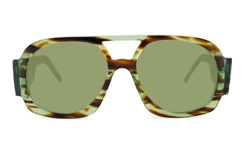 Lesca Lunetier - Tupac - Mottled / Green