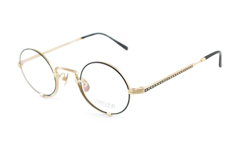 Matsuda - 10103H - Brushed Gold / Matte Black