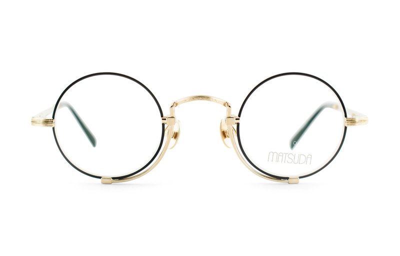 Matsuda - 10103H - Brushed Gold / Matte Black