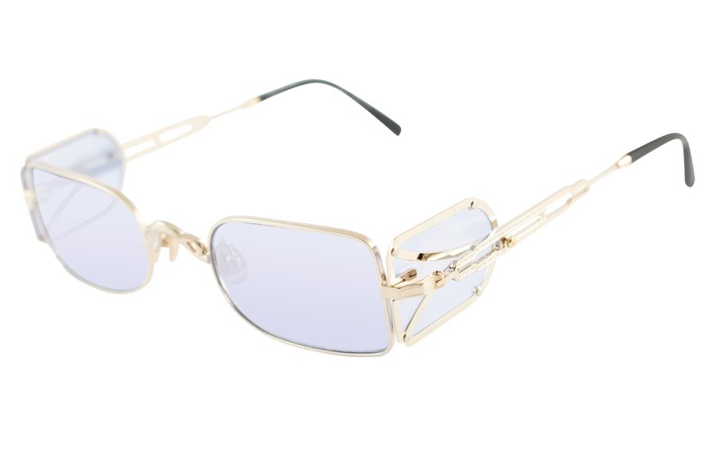 Matsuda - 10611H - Pale Gold / Café blue