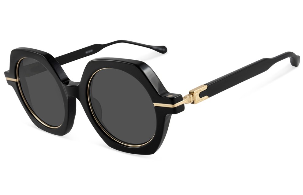 Matsuda - M2072 Black / brushed gold Matsuda - M2072 Black / brushed gold