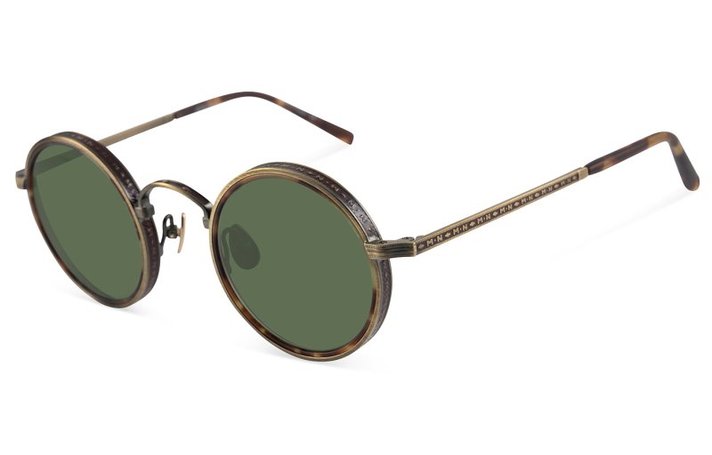 Matsuda - M3100.i - antique gold / dark brown
