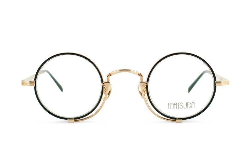 Matsuda - 10103H-i - Brushed Gold / Matte black