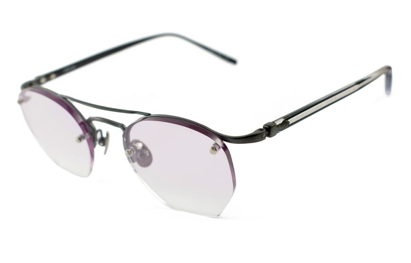 Matsuda - M3117 - Matte black / Cafè violet gradient