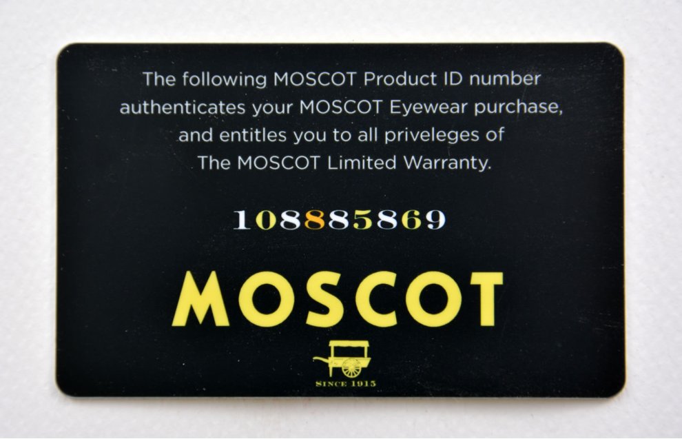 Moscot - Yukel - Black Silver