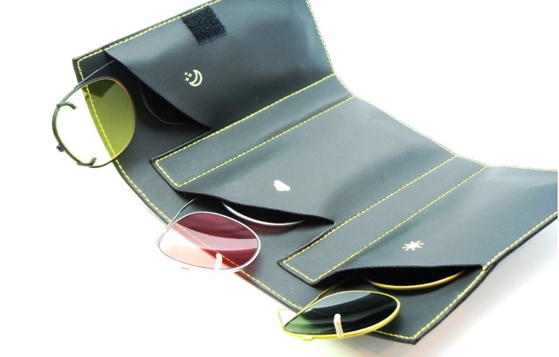 Moscot - Drive Package - Silver/Yellow/Black