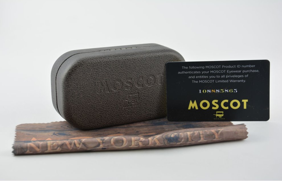 Moscot - Lemtosh Fold - Silver Black con lenti G-15