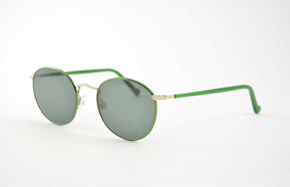 Moscot - Zev - Emerald/Gold Con Lenti G-15