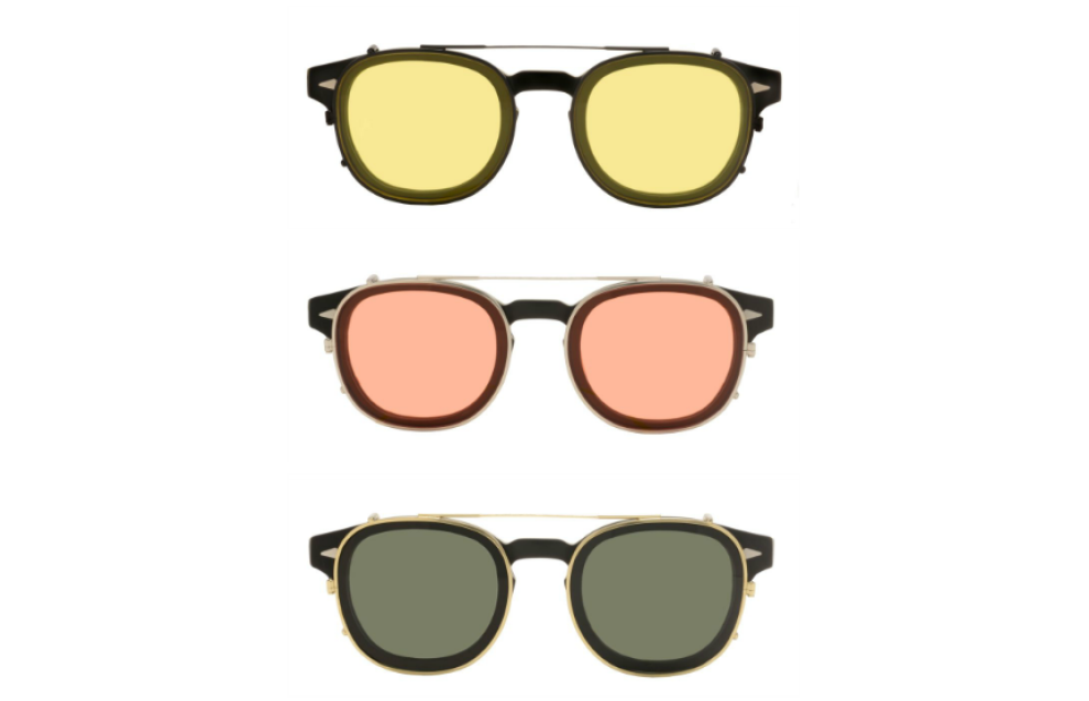 Moscot - Drive Package - Silver/Yellow/Black