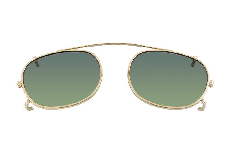 Moscot - Cliptosh - Gold / Forest Wood