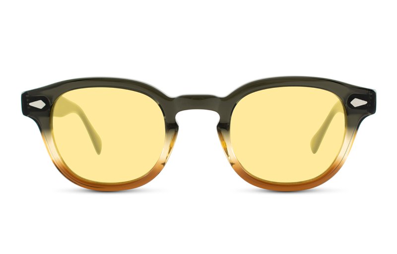 Moscot - Lemtosh - Grey / brown fade with ocher yellow tint