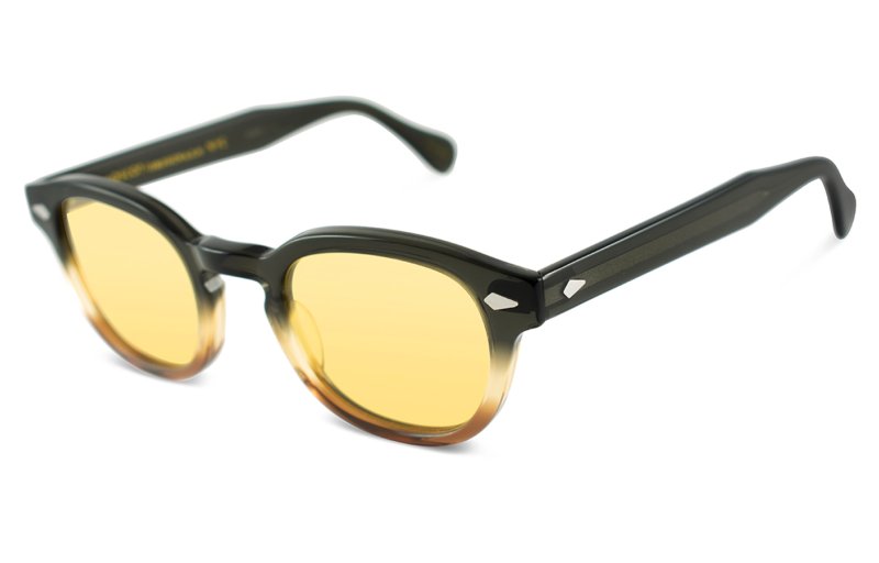 Moscot - Lemtosh - Grey / brown fade with ocher yellow tint