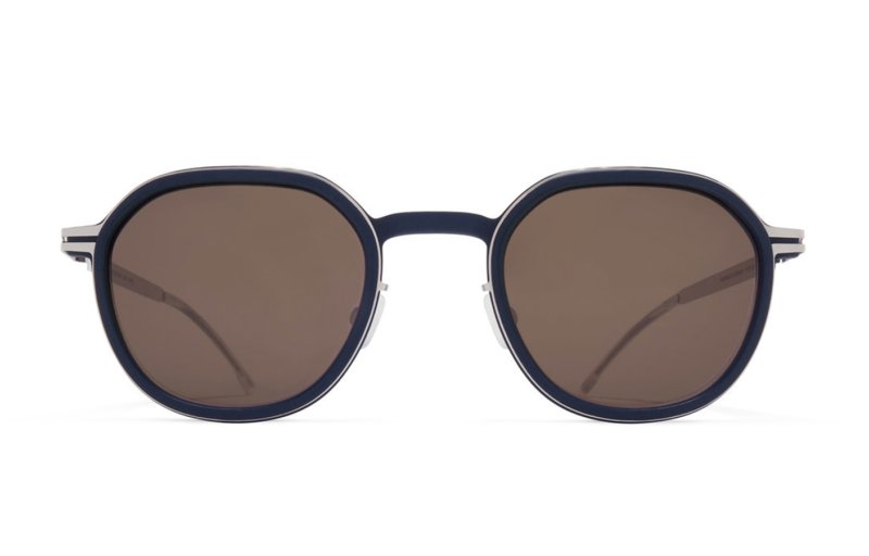 Mykita Mylon - Birch - Indigo / Shiny silver