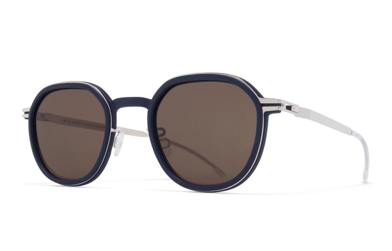 Mykita Mylon - Birch - Indigo / Shiny silver