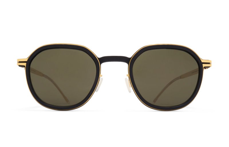 Mykita Mylon - Birch - Pitch Black / Glossy Gold