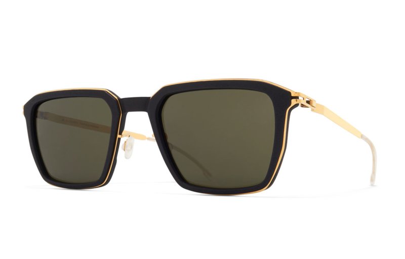 Mykita Mylon - Embers - Pitch Black / glossy gold