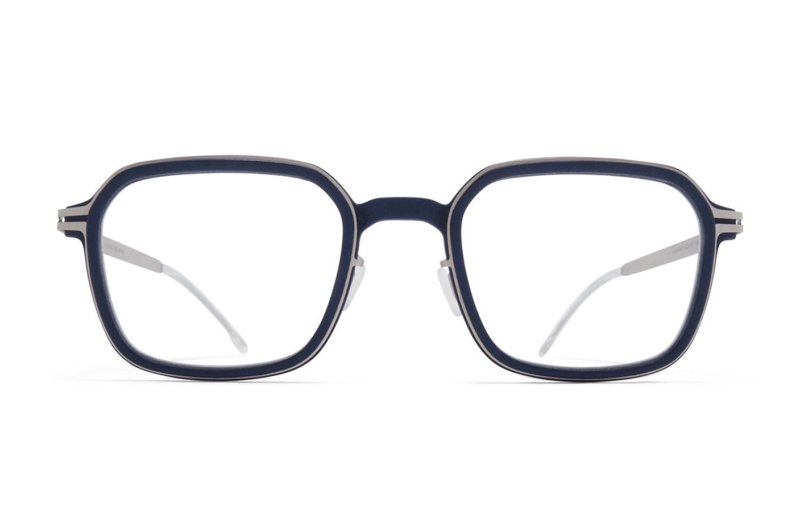 Mykita Mylon - Rowan - Indigo / Matte Silver