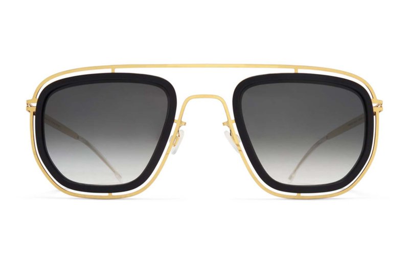 Mykita Mylon - Ferlo - Pitch Black / glossy gold