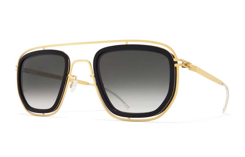 Mykita Mylon - Ferlo - Pitch Black / glossy gold