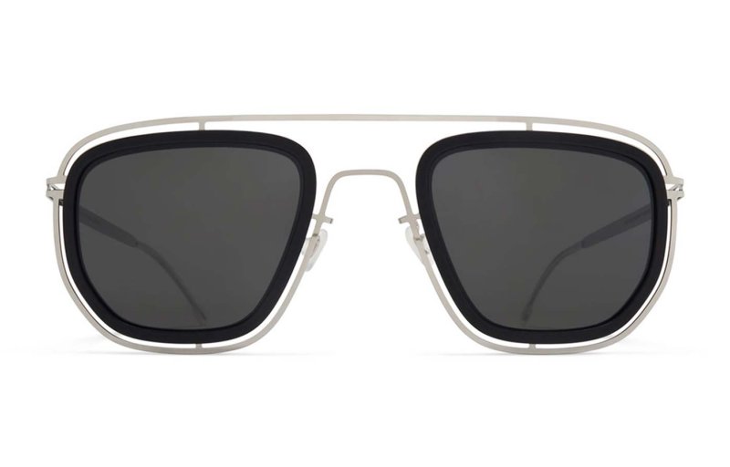 Mykita Mylon - Ferlo - Pitch Black / Shiny silver