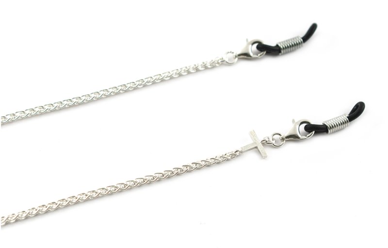 T_chains - braided - silver