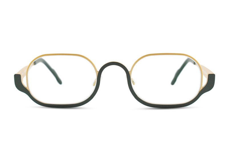 Theo + Matali Crasset - Focus - 463 dark green / gold