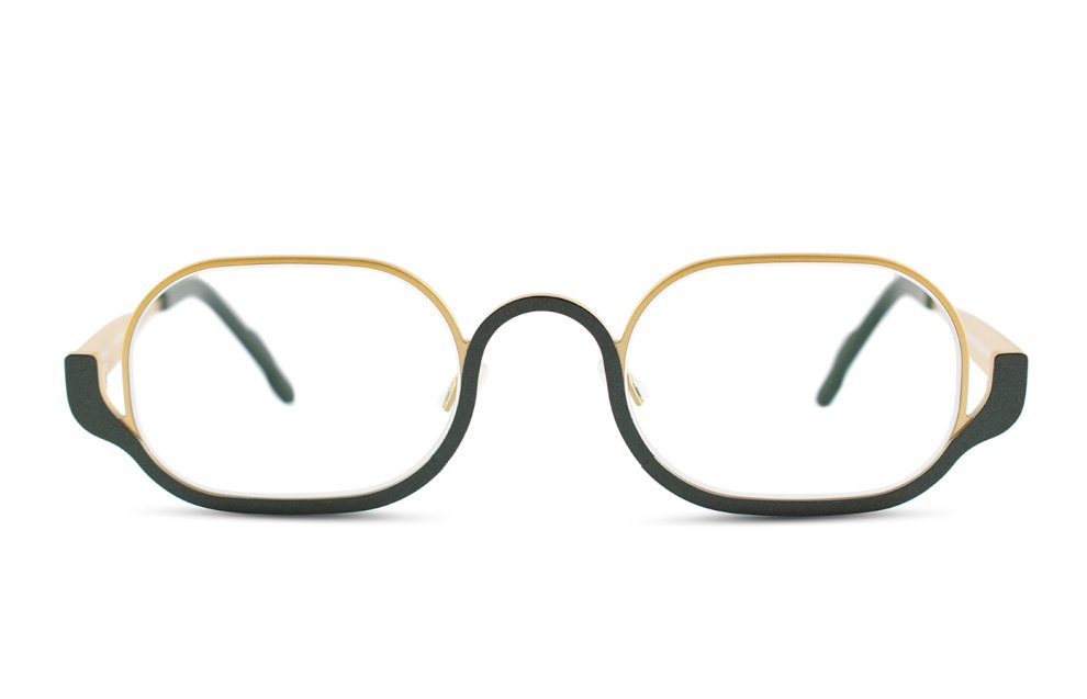 Theo + Matali Crasset - Focus - 463 dark green / gold