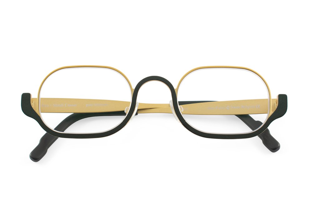 Theo + Matali Crasset - Focus - 463 dark green / gold