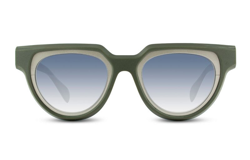Theo - Mille +91 - Solid militar green / pepper white