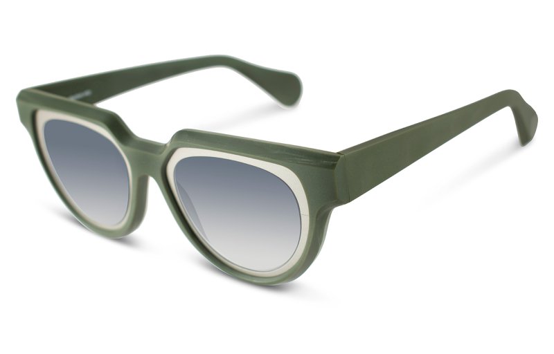 Theo - Mille +91 - Solid militar green / pepper white