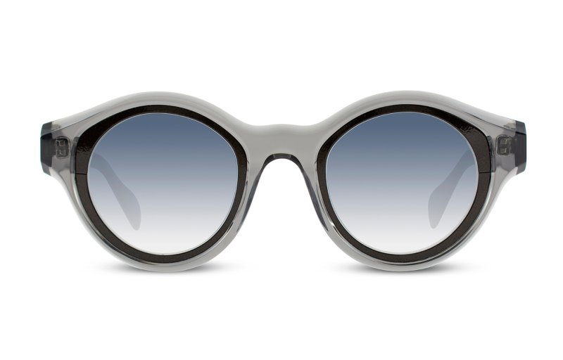 Theo - Mille +94 - Transparent graphite grey / citrus black