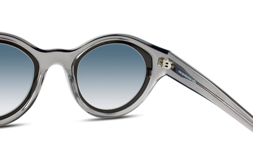 Theo - Mille +94 - Transparent graphite grey / citrus black