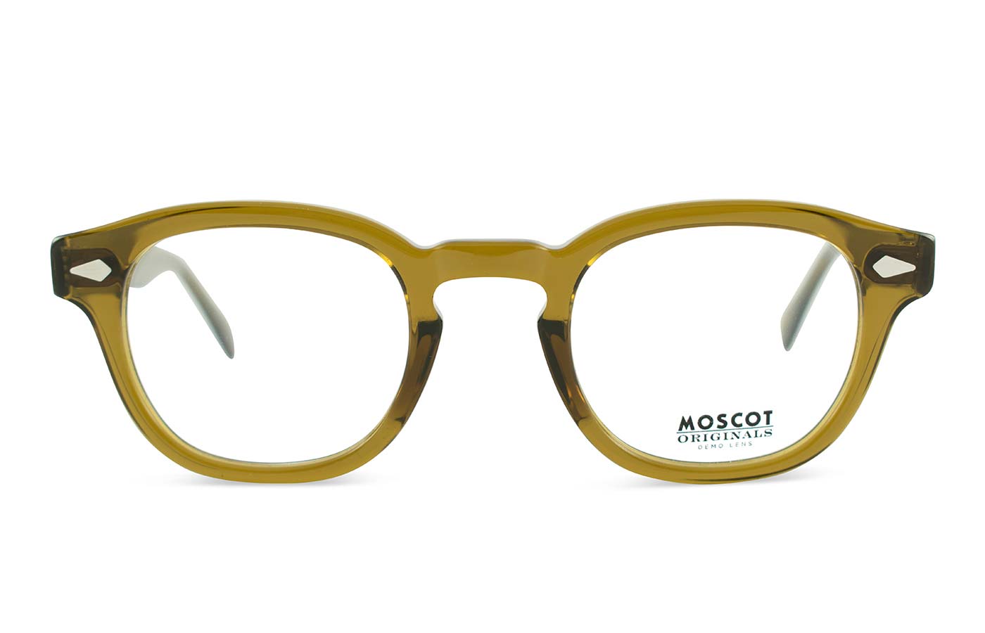 メガネ MOSCOT Moscot - KLUTZ - olive brown demo MOSCOT モスコット メガネ KLUTZ 50 クリュッツ OLIVE BROWN